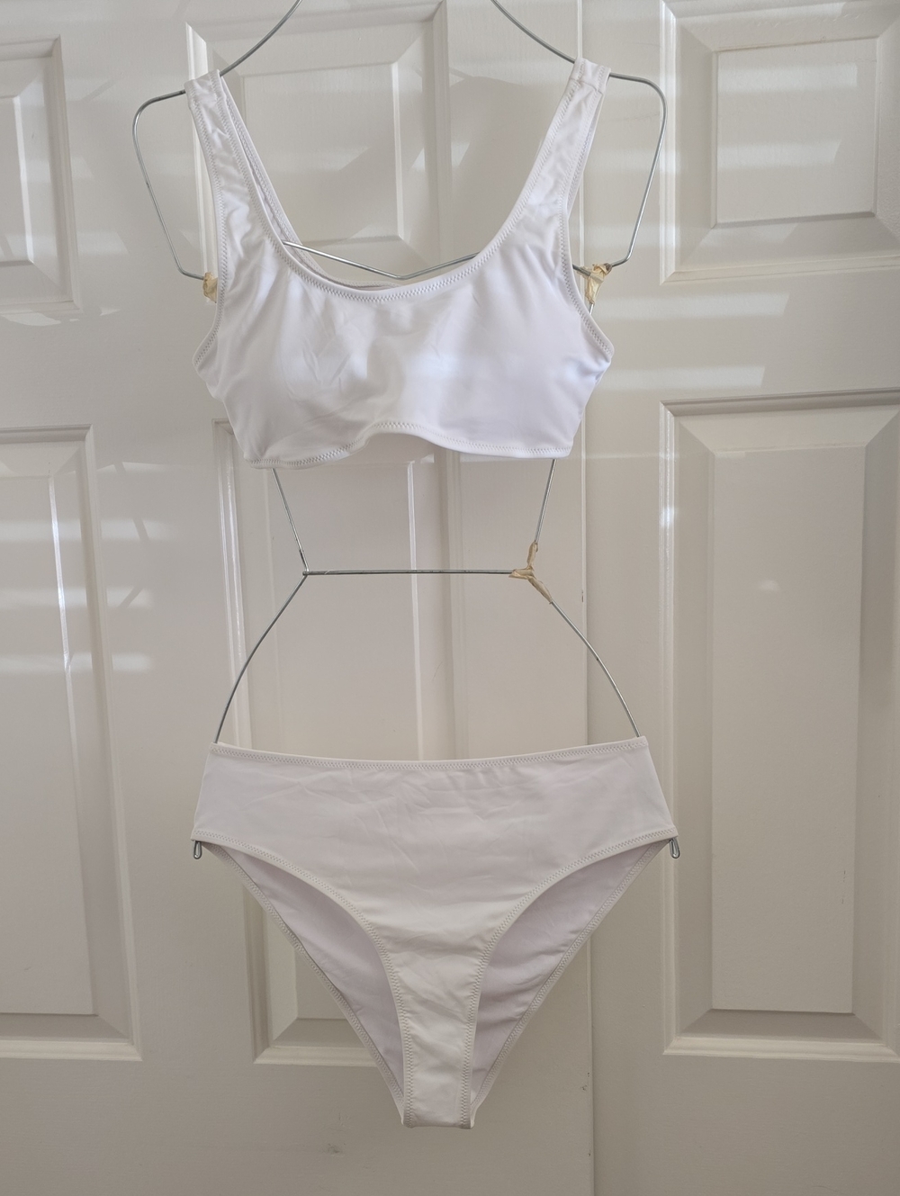 White Two-Piece Bikini Set